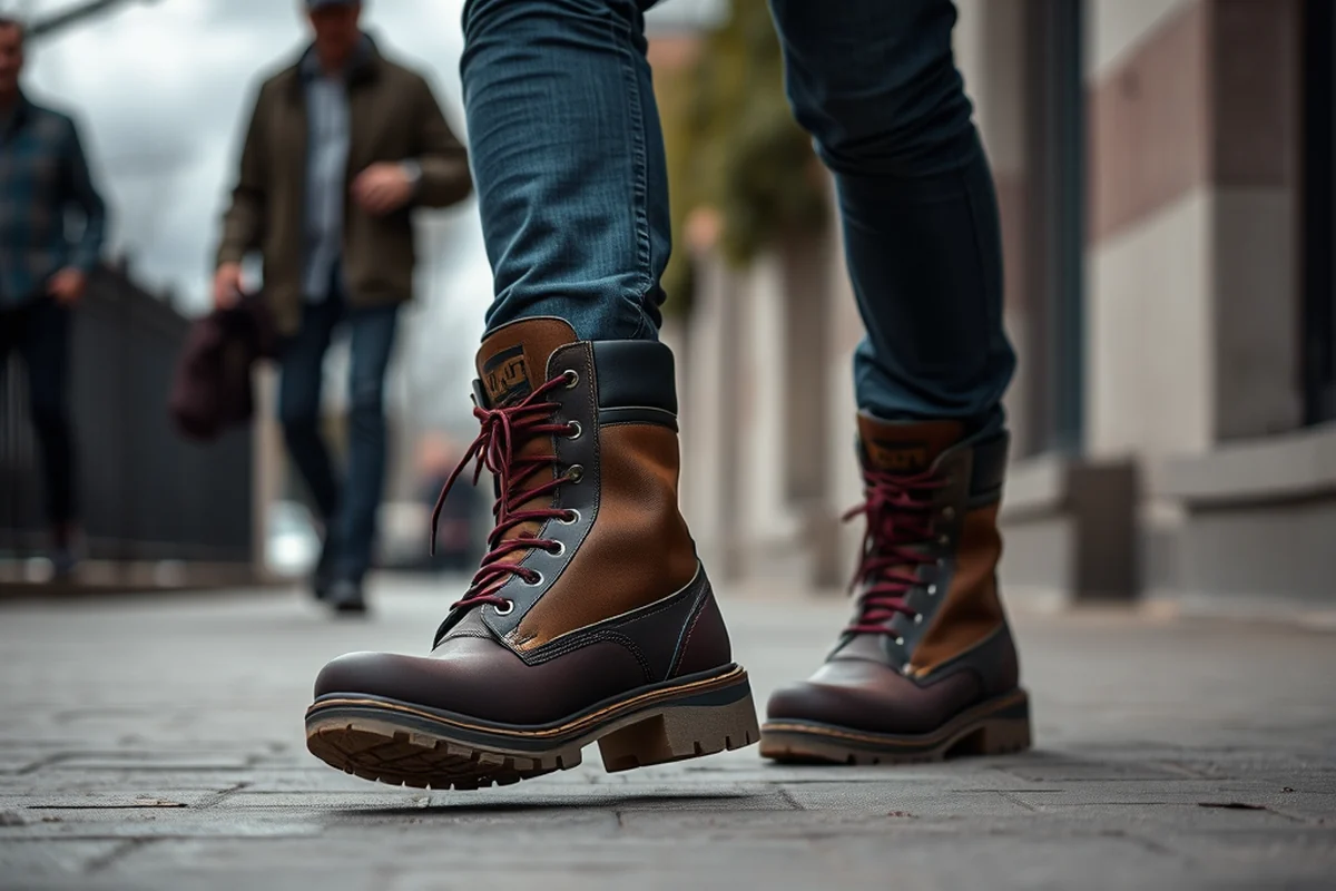 brunt work boots — Brunt Work Boots (step by step)