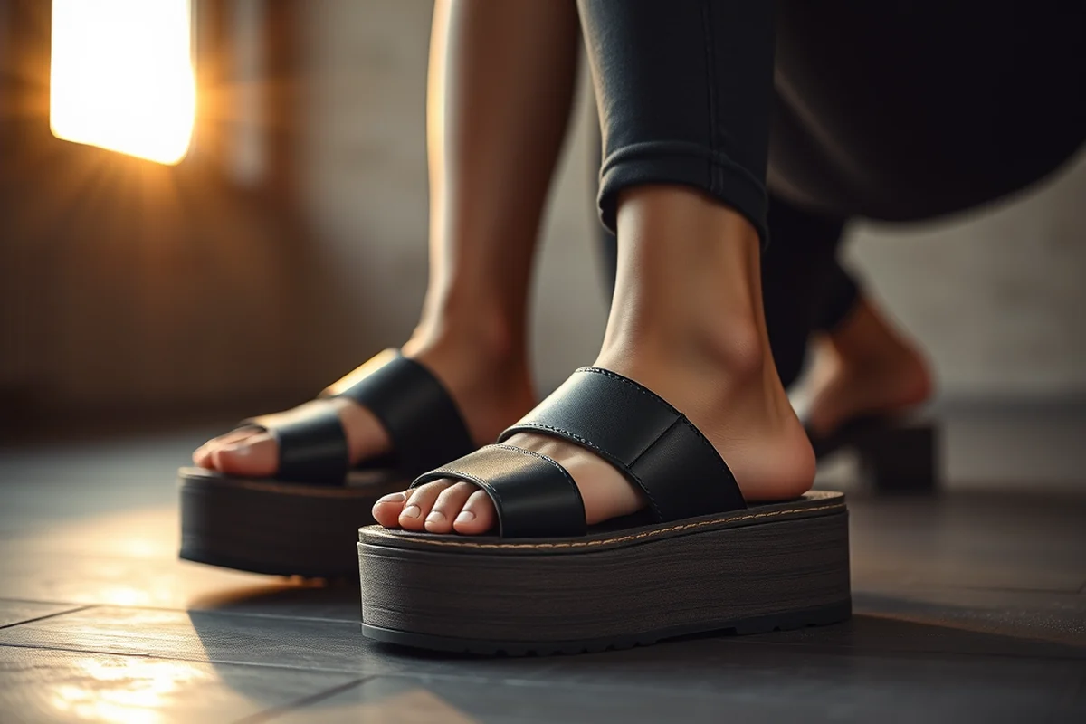 platform sandals for women — Platform Sandals For Women (step by step)