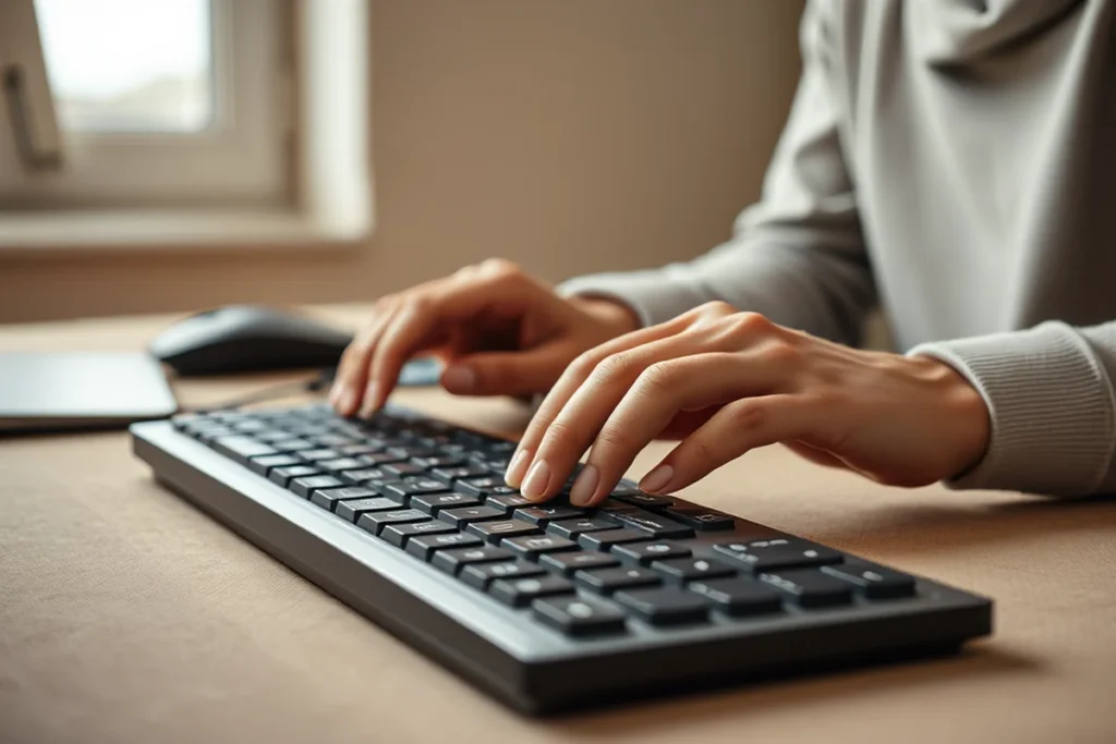 Ergonomic Keyboard And Mouse