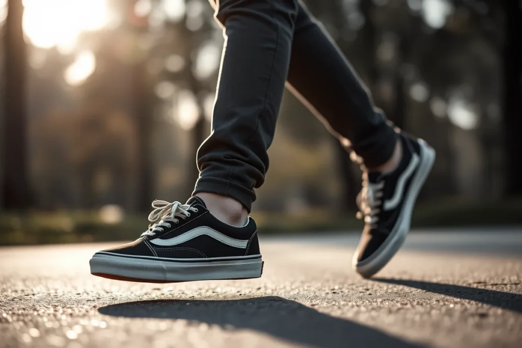 Kids In Vans Shoes
