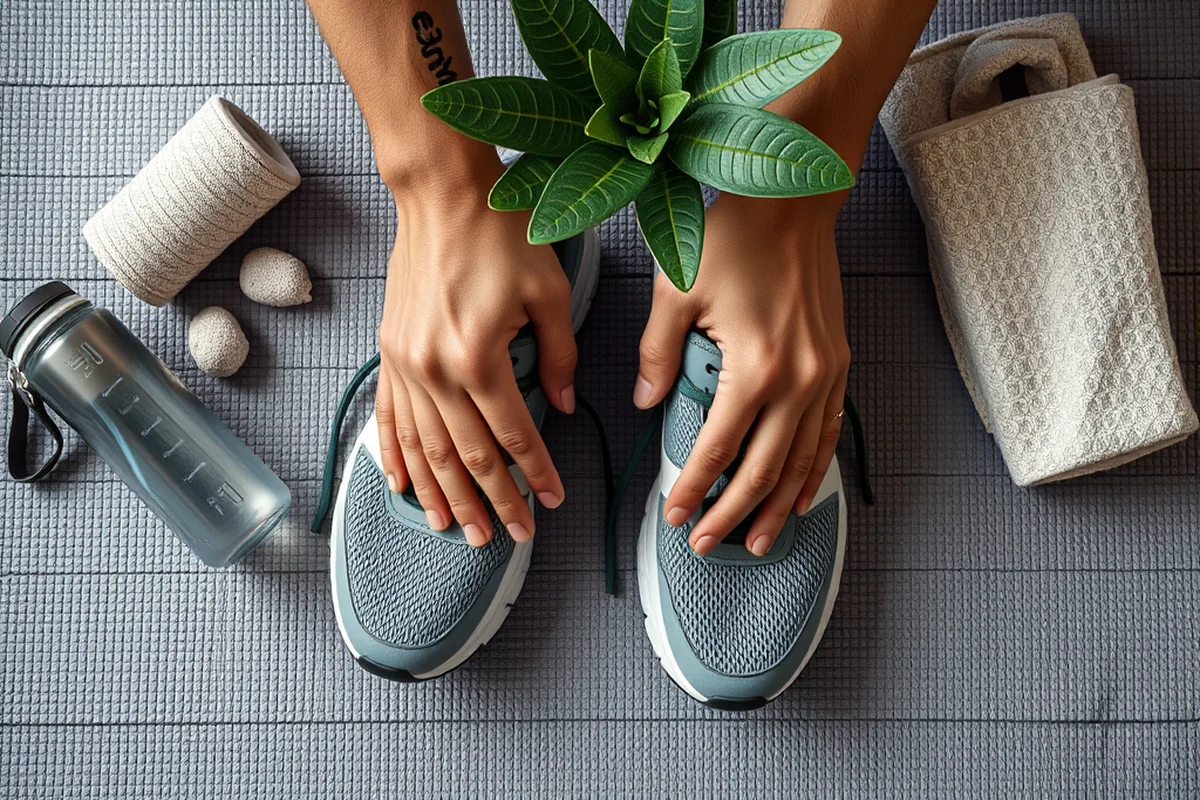 men's running shoes — Men'S Running Shoes (the finished result)